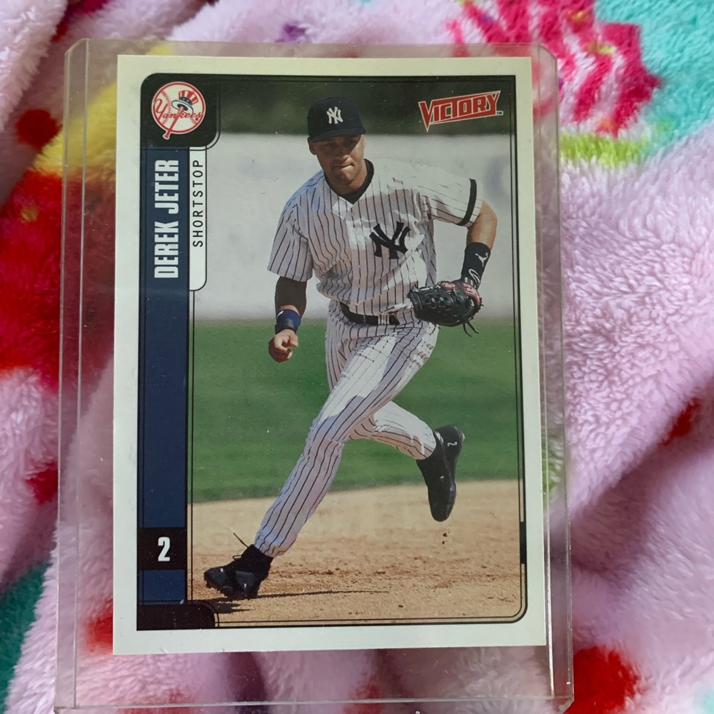derek jeter 2001 baseball card